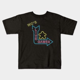 WC's Live Games Kids T-Shirt